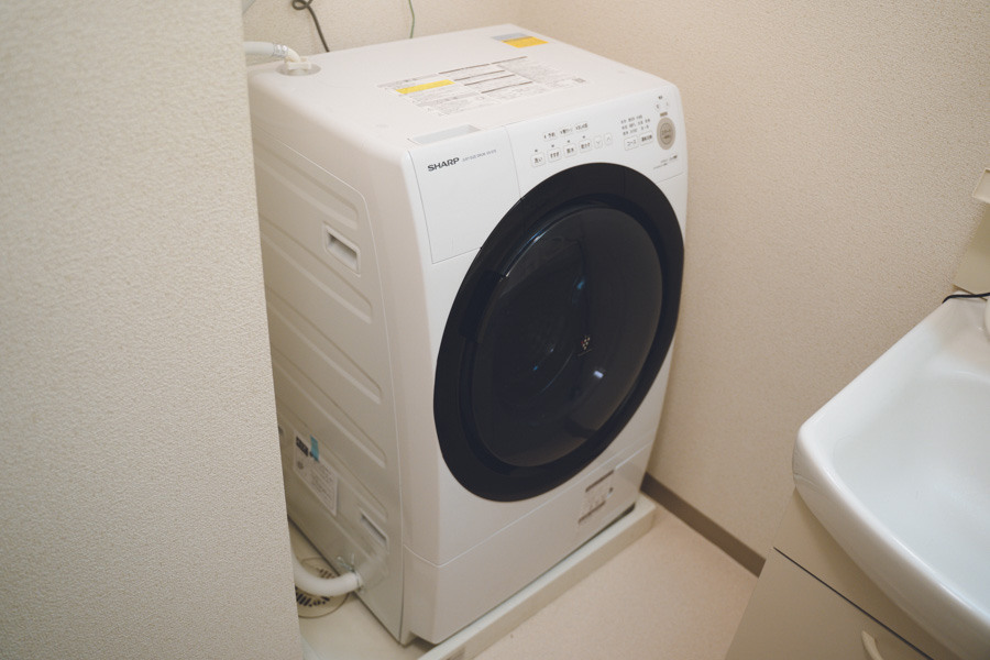 シャープ ドラム式洗濯機 ES-S7-WL 2021年製造 保証付き-